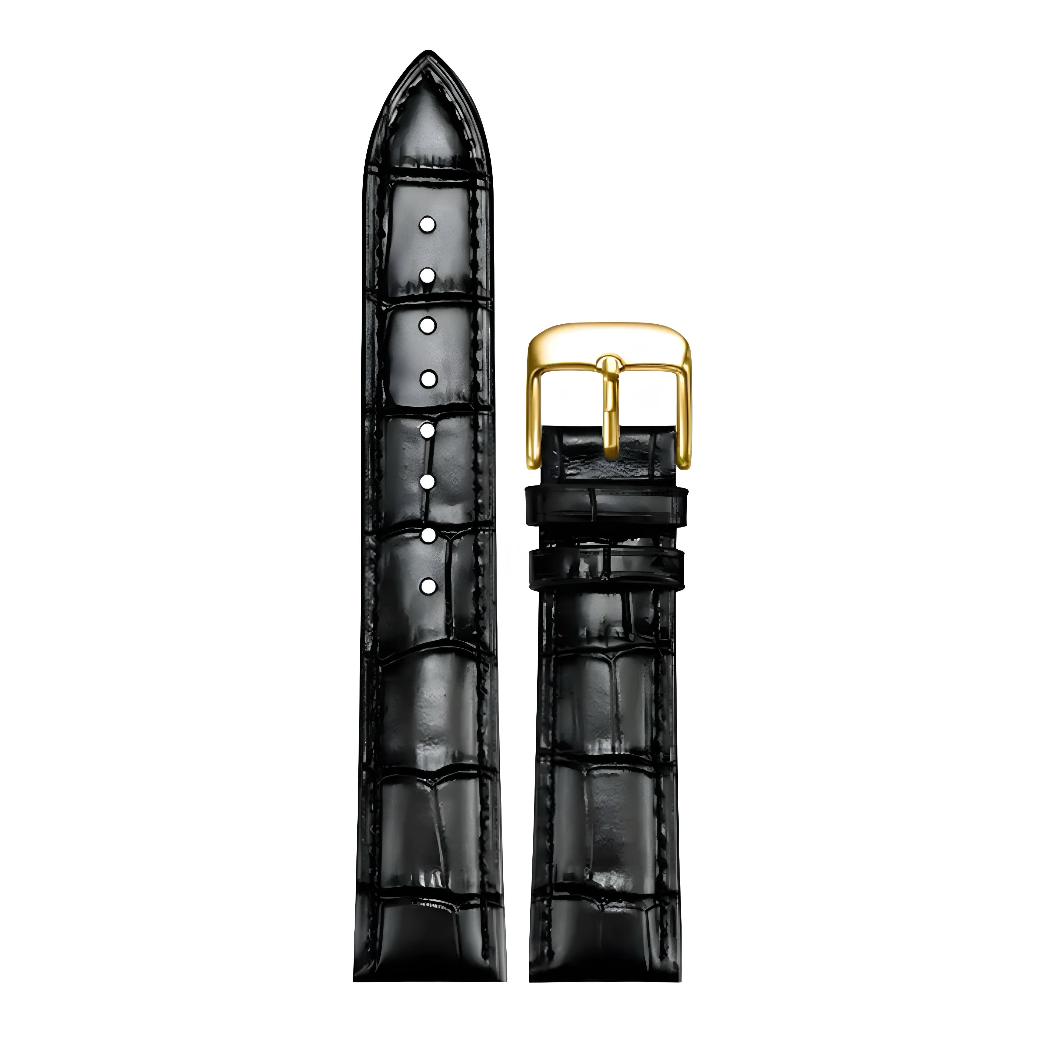 Vogue-Leather Black Strap